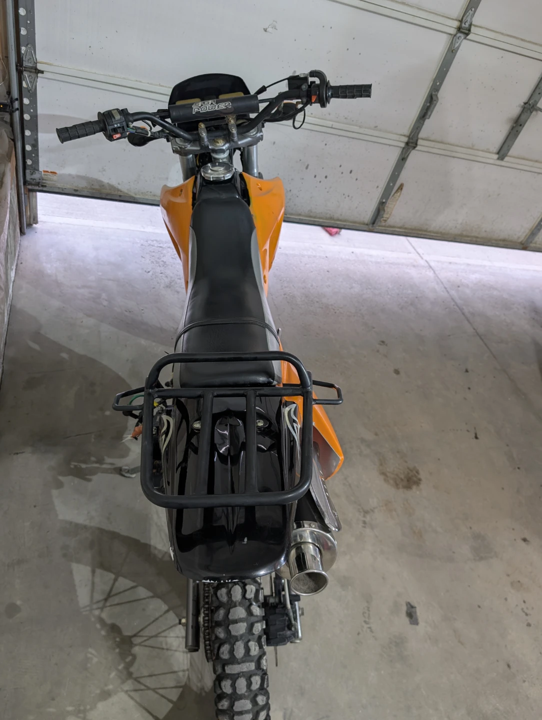 Saga Dual Sport 250cc Motorcycle - Orange - photo 5