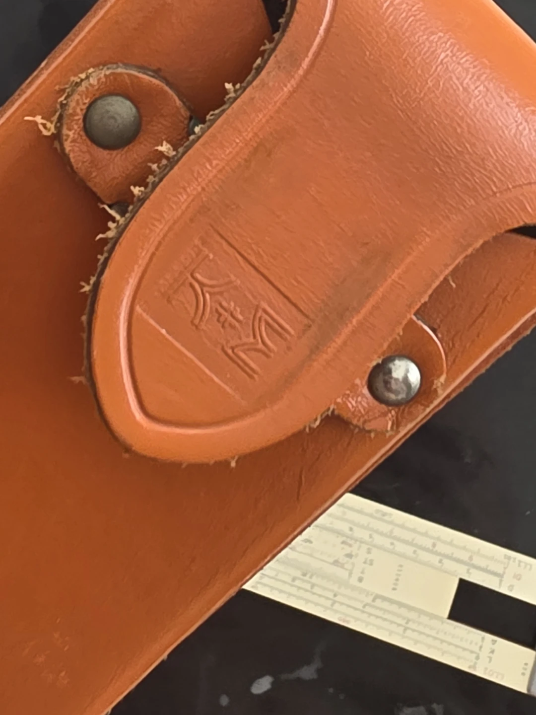 K&E Slide Rule with Case excellent condition - photo 3