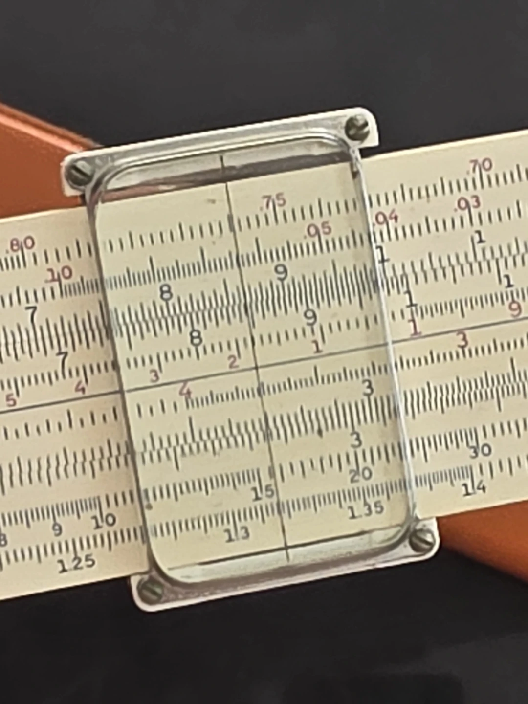 K&E Slide Rule with Case excellent condition - photo 5