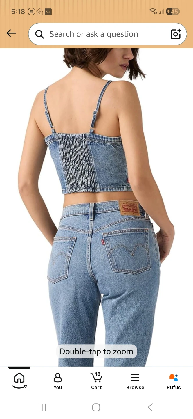 New Sleeveless A flattering denim - photo 4