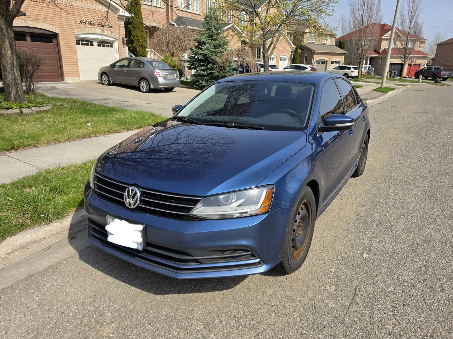 Blue Volkswagen Jetta TSi Sedan - photo 2