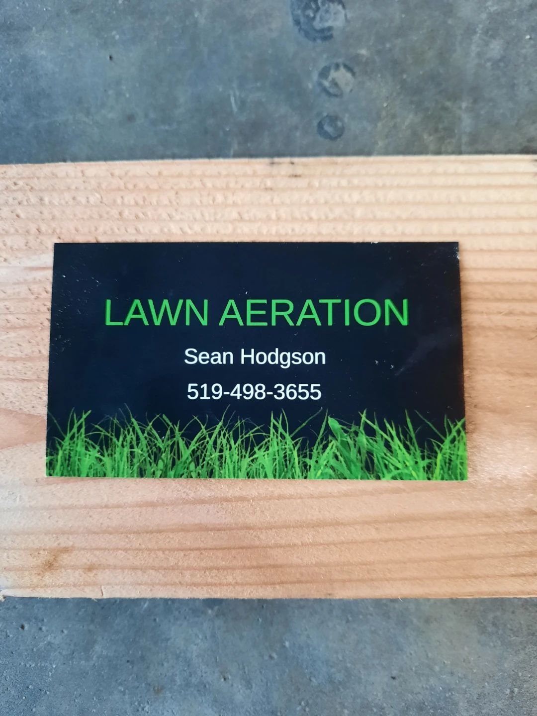 Lawn Aeration