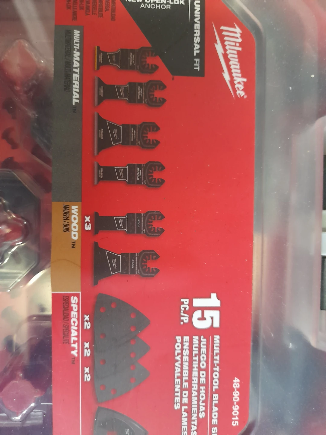 Milwaukee 15-Piece Multi-Tool Blade Set - photo 2