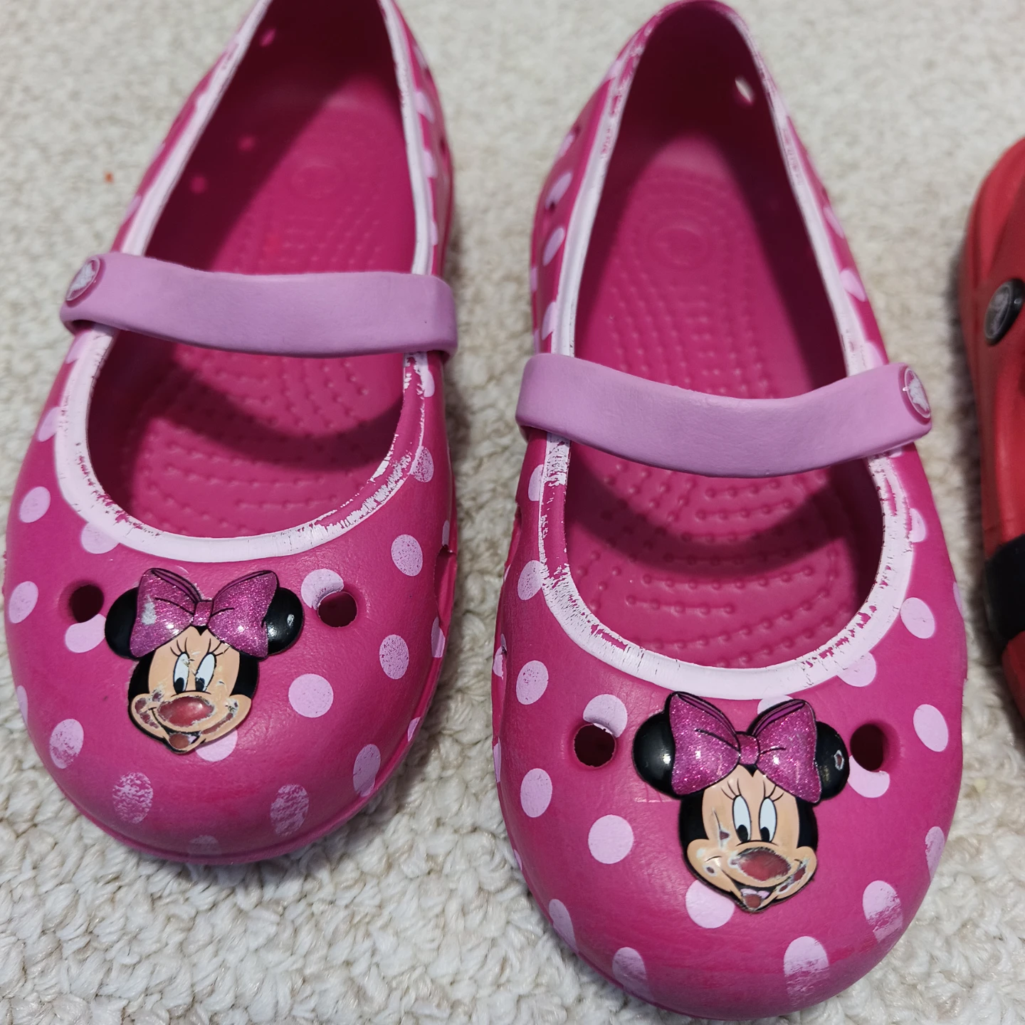 Crocs Minnie Mouse Sandals Size 10 - photo 2