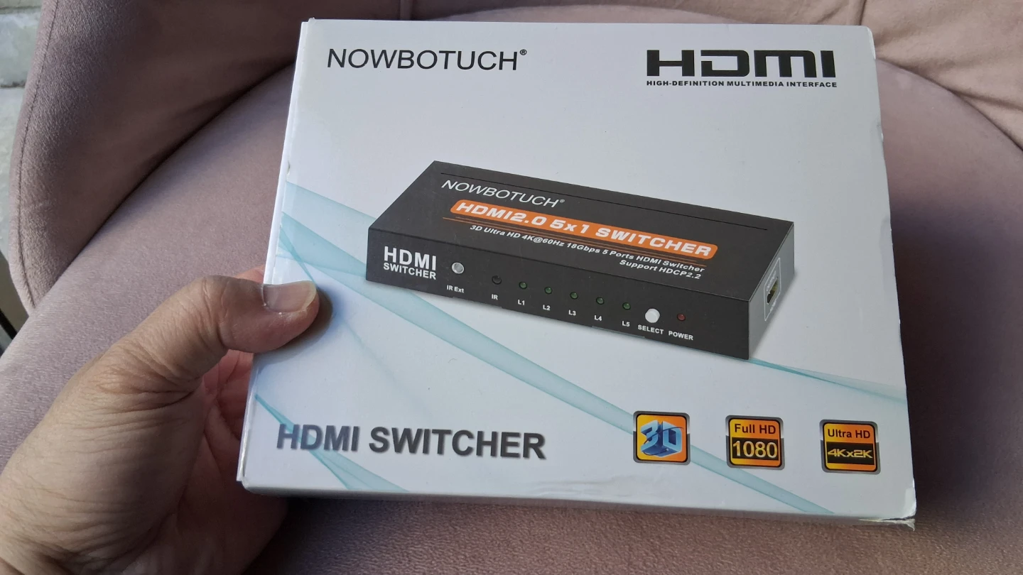 NEW HDMI Switcher  5 in 1 Out 4K HDCP 2.2 Dolby Vision