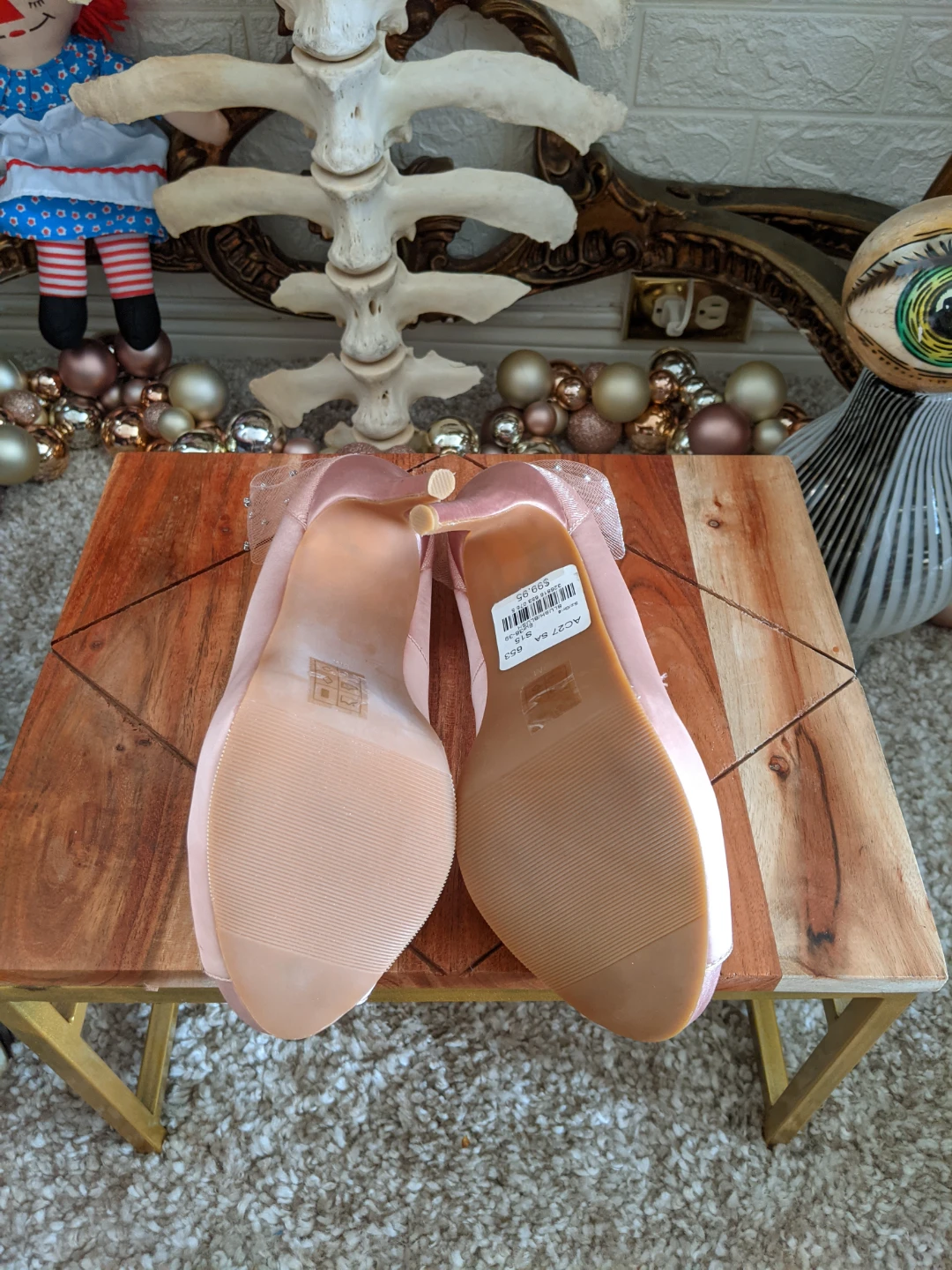 Le Château Pink Peep-Toe Heels - Size 8 - photo 4
