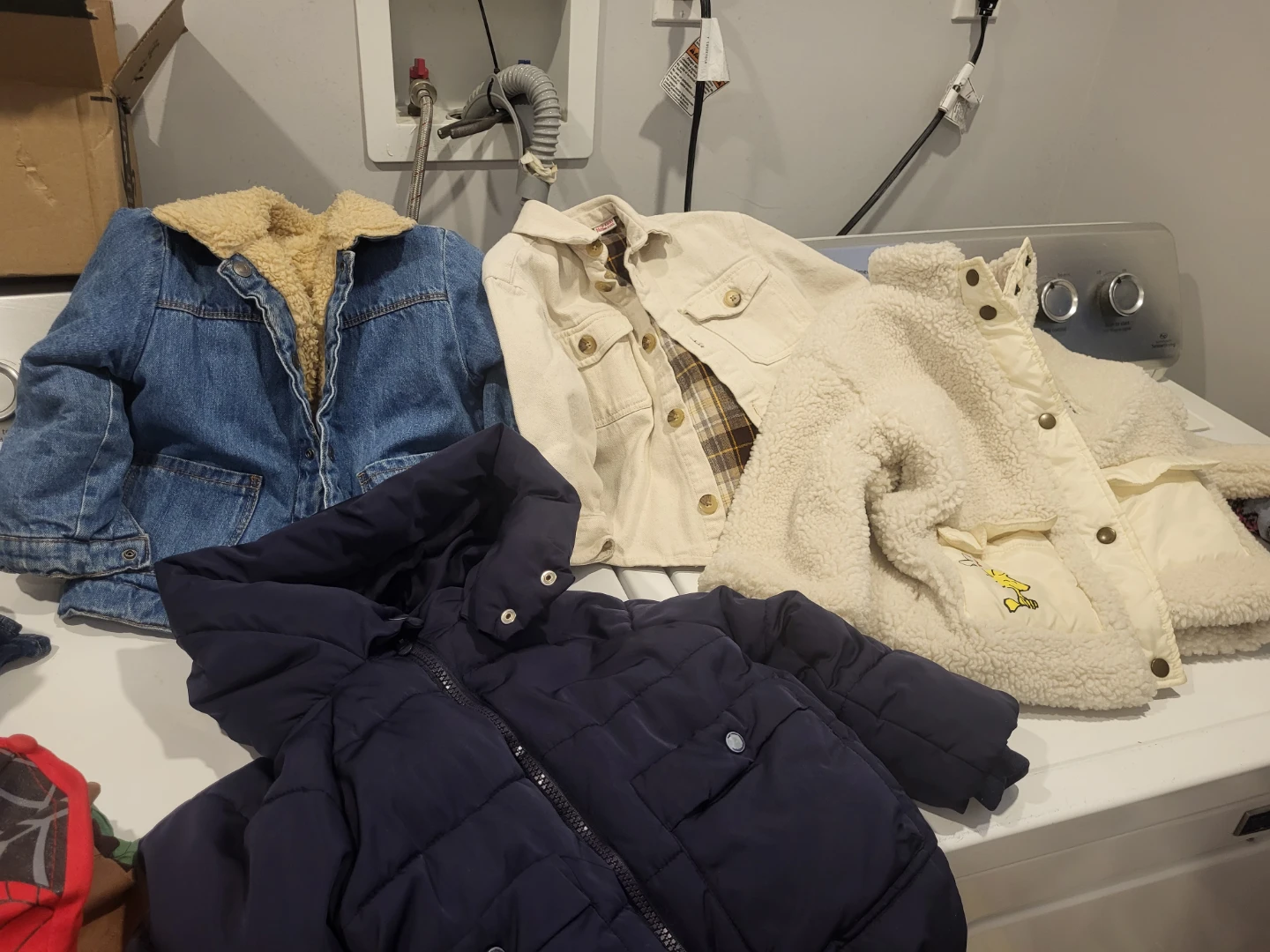 ZARA Boys Cream Corduroy Shirt Jacket with Plaid Lining