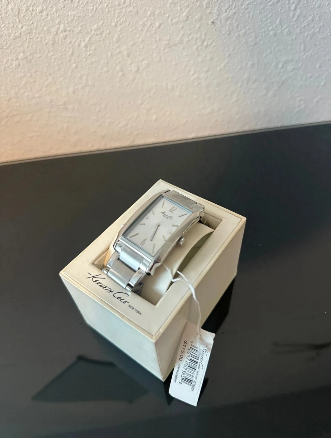Kenneth Cole New York Rectangle Silver Tone Women's Watch KC3931 - photo 2
