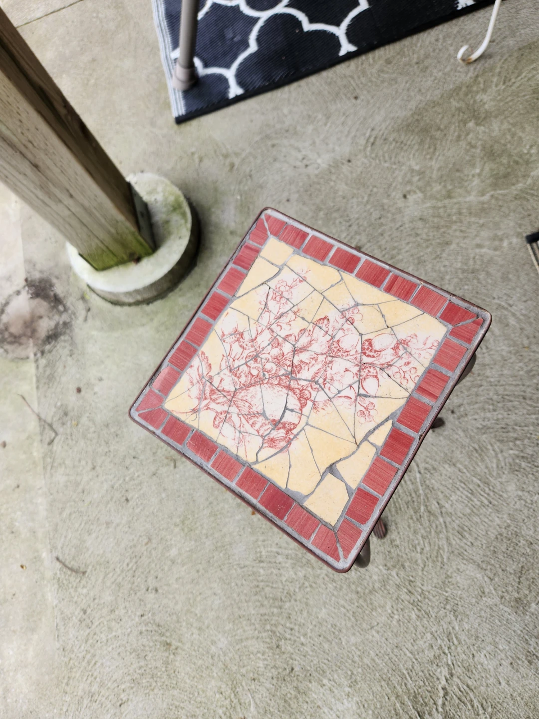 Mosaic Top Plant Stand - photo 2