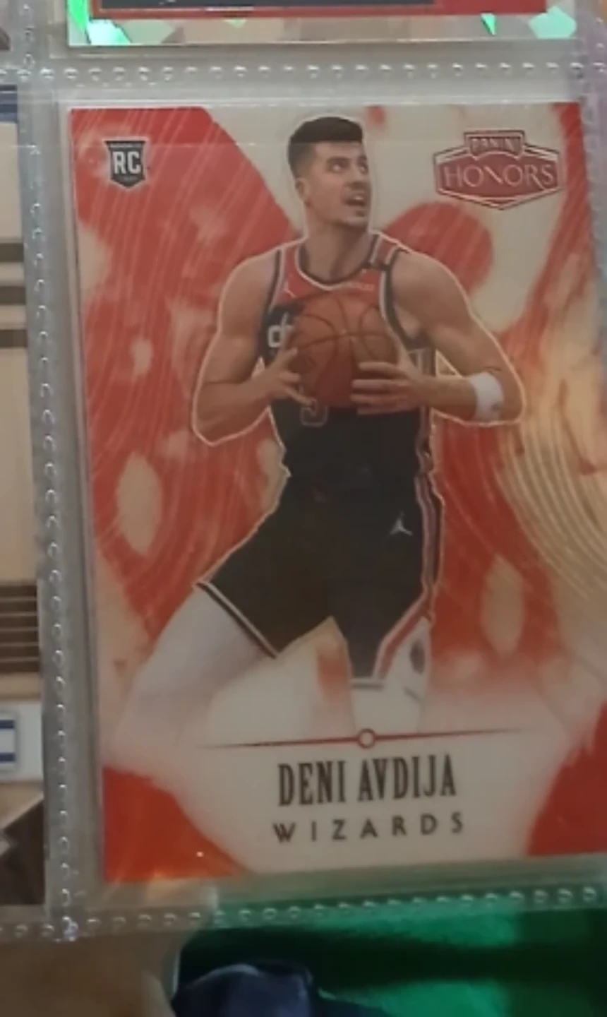 Panini Honors Deni Avdija RC Rookie Card
