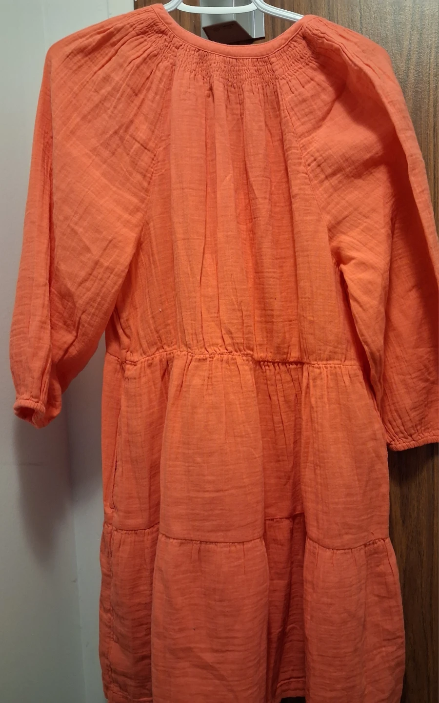 GAP NEW WITH TAGS Gauzed tier dress - photo 4