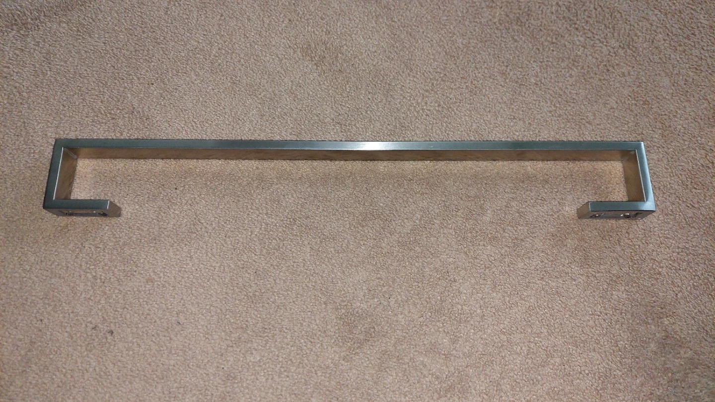 Brushed Nickel Handle Bar - photo 2
