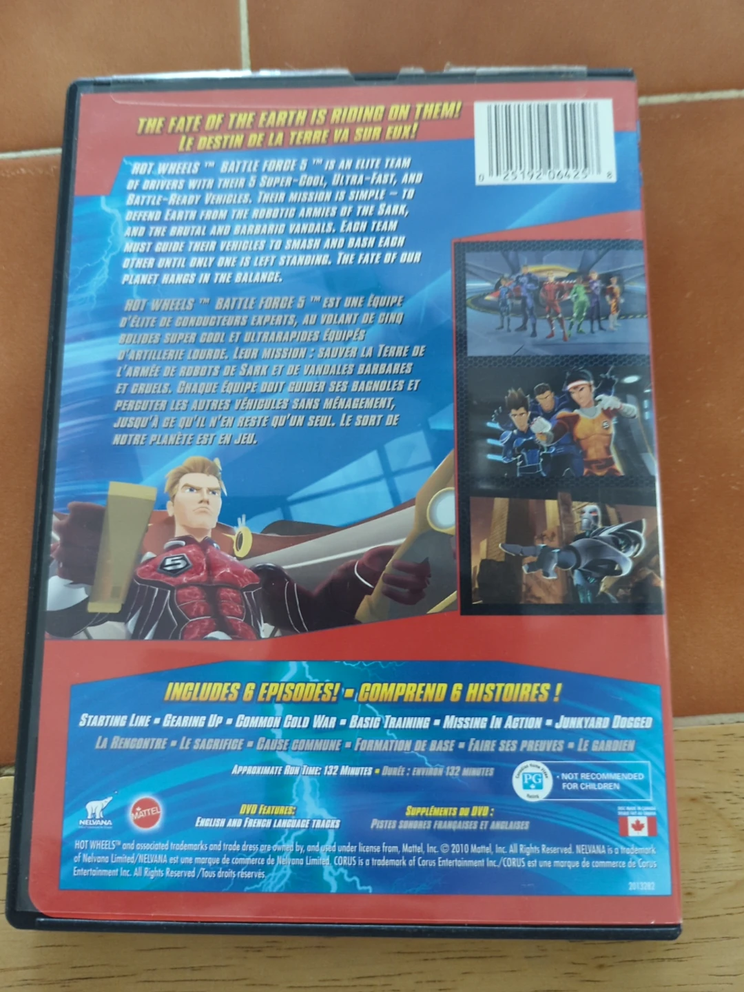 Hot Wheels Battle Force 5 Season One Volume One DVD - photo 3