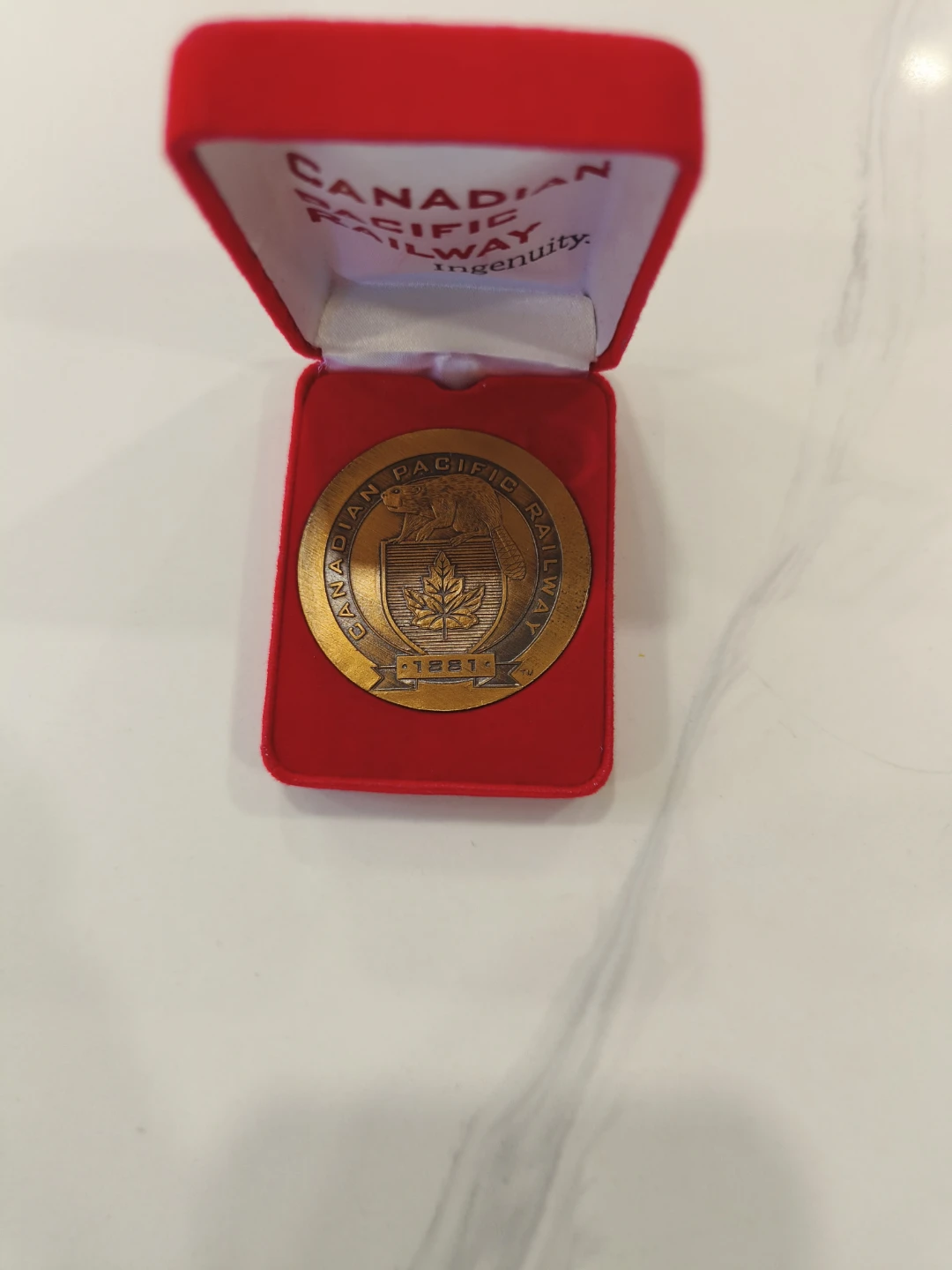 Canadian Pacific Railway Commemorative Coin 2001