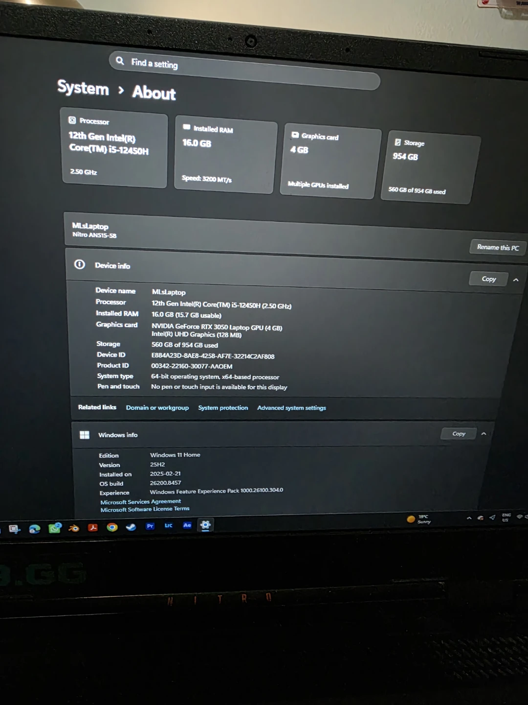 12th gen intel r core tm i5-12450h - photo 3