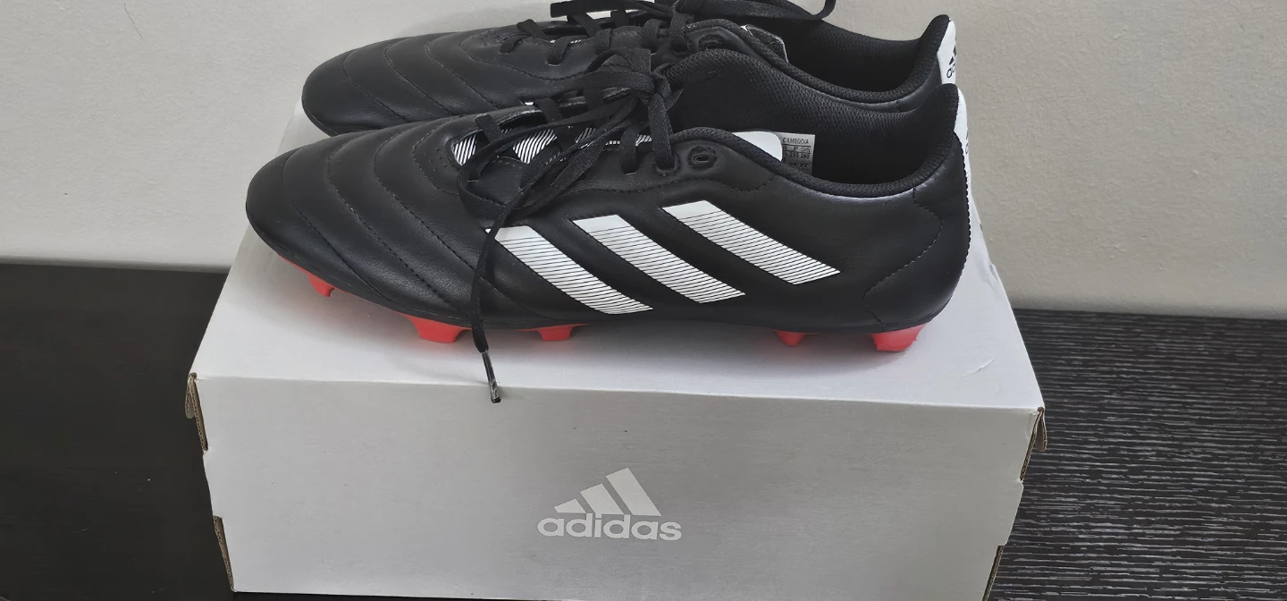 Adidas Goletto VIII FG Soccer Cleats - Black/White, Size 11 - photo 2