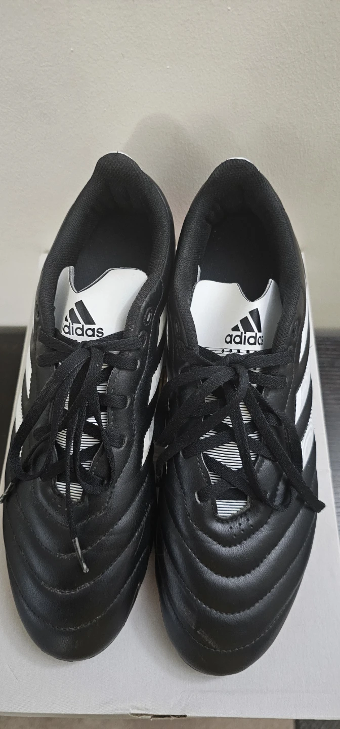 Adidas Goletto VIII FG Soccer Cleats - Black/White, Size 11 - photo 4