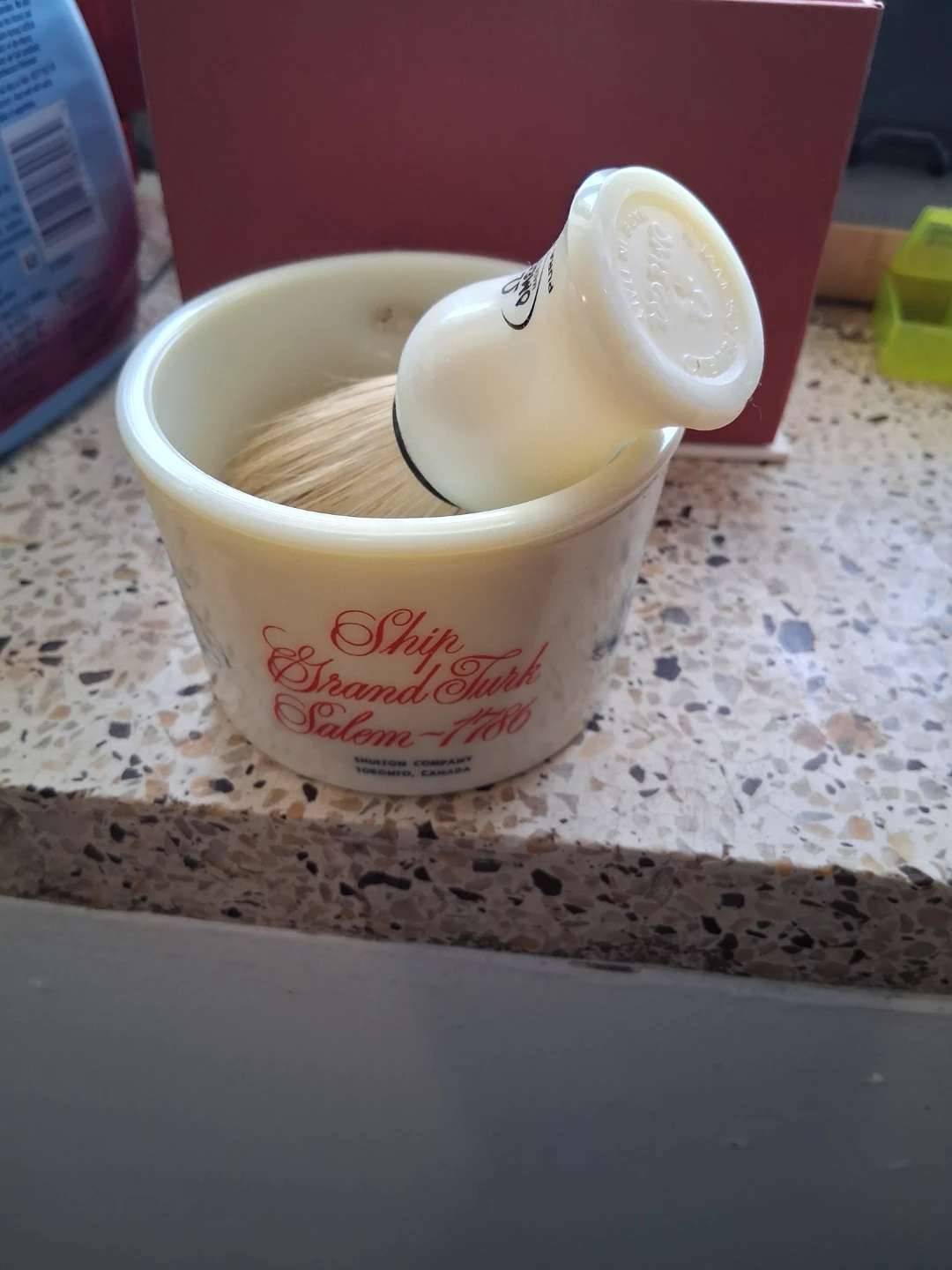 Omega Shaving Brush and Bowl Set - photo 2
