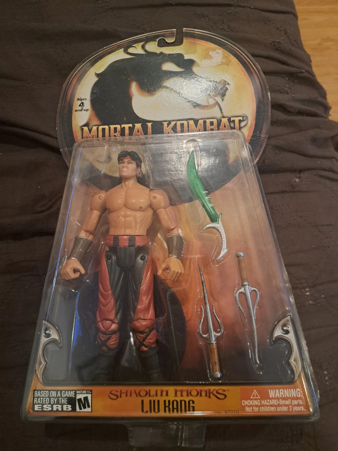 Mortal Kombat Shaolin Monks Liu Kang Action Figure