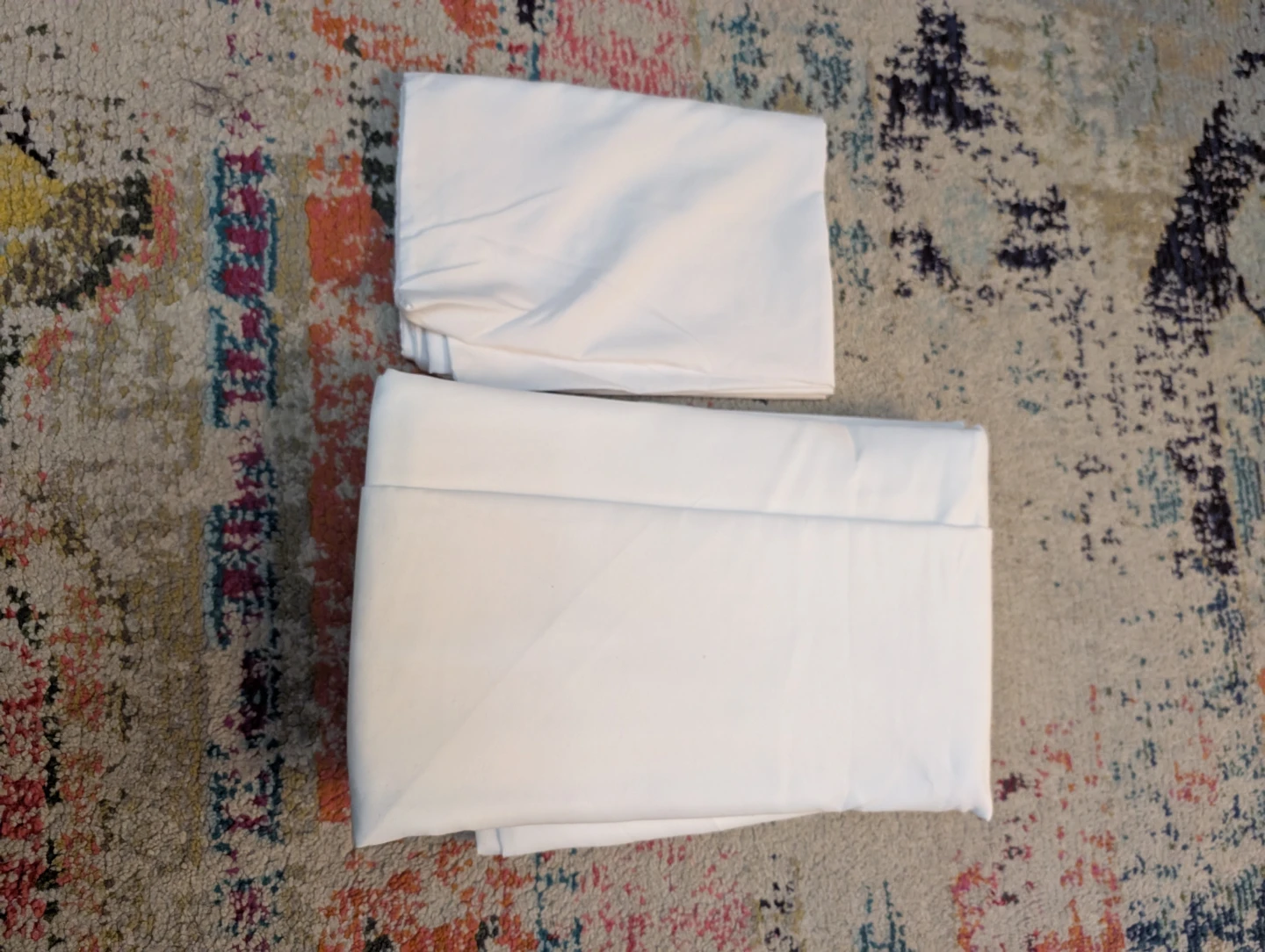 New Queen White Sheet Set