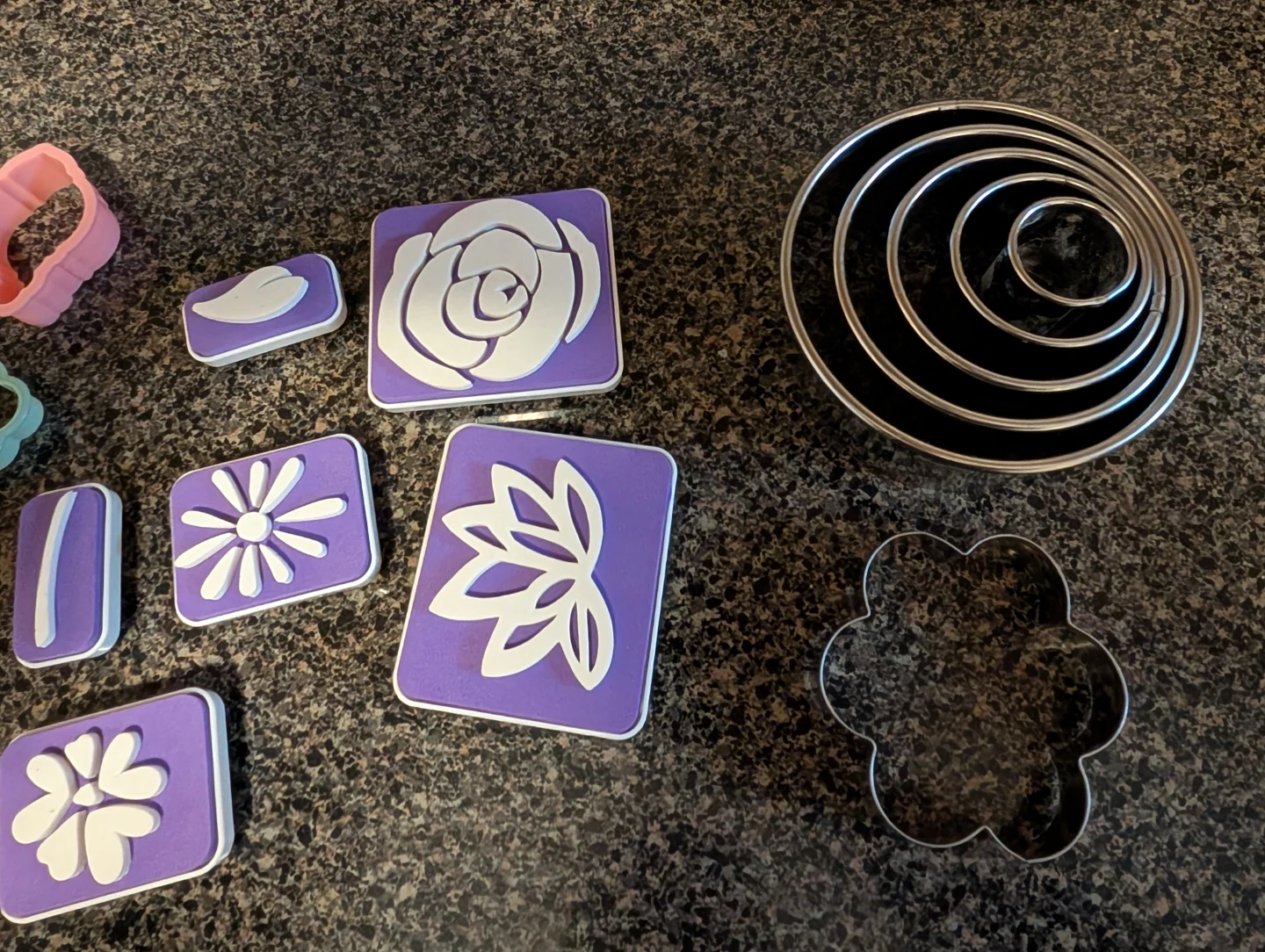 Assorted Cookie Cutters - Flowers, Butterfly, House and More - photo 5
