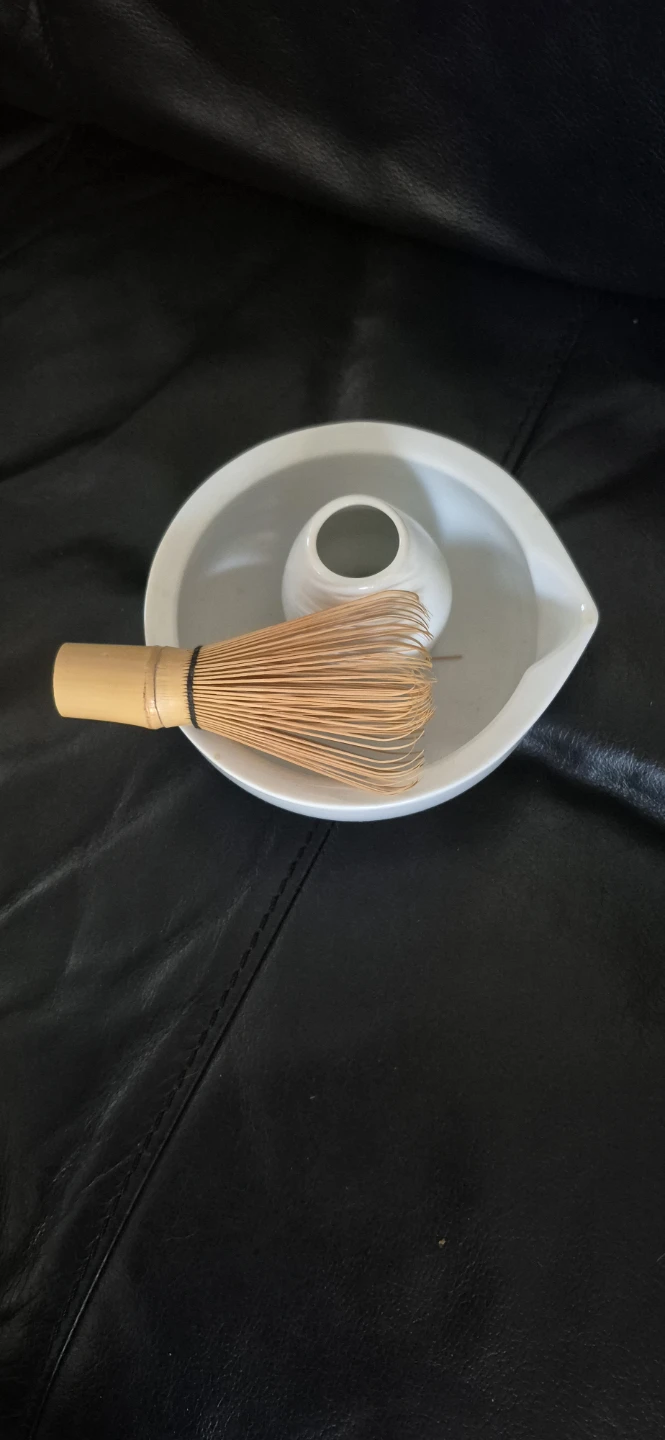 Bamboo Matcha Whisk and Bowl Set - photo 2