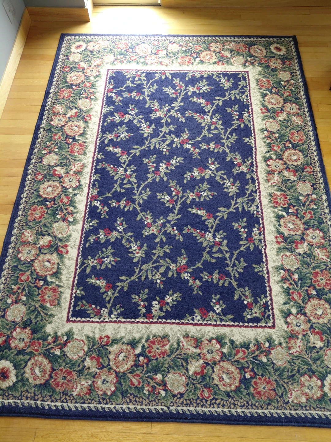 Floral Area Rug