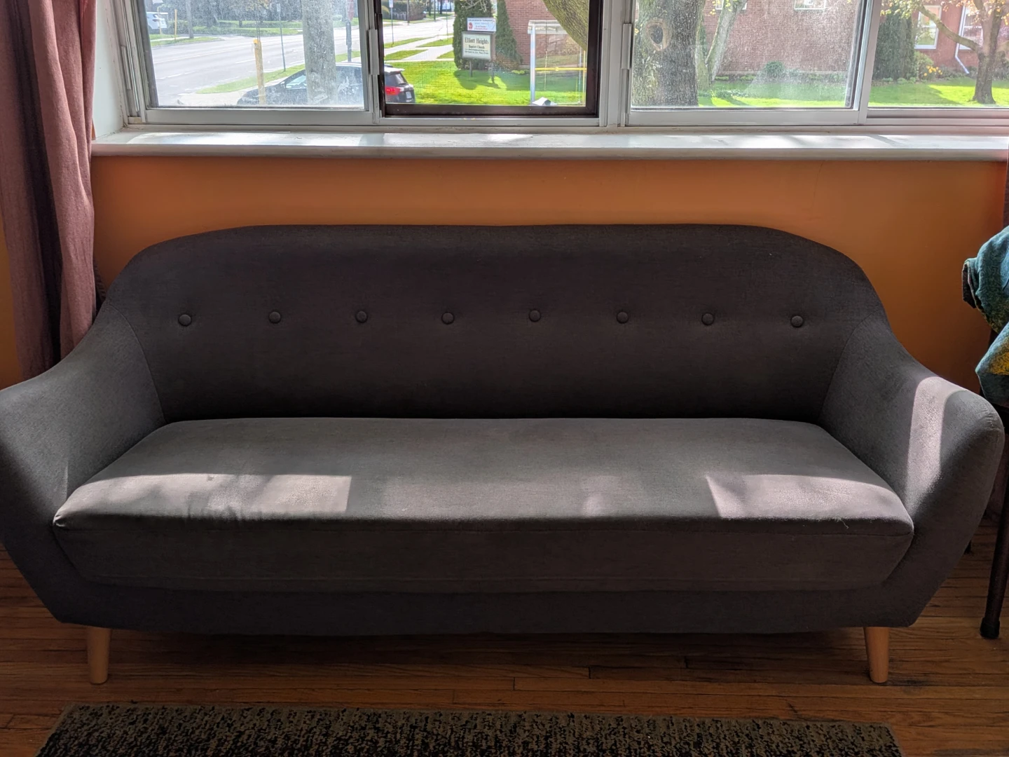 Dark grey sofa - photo 2