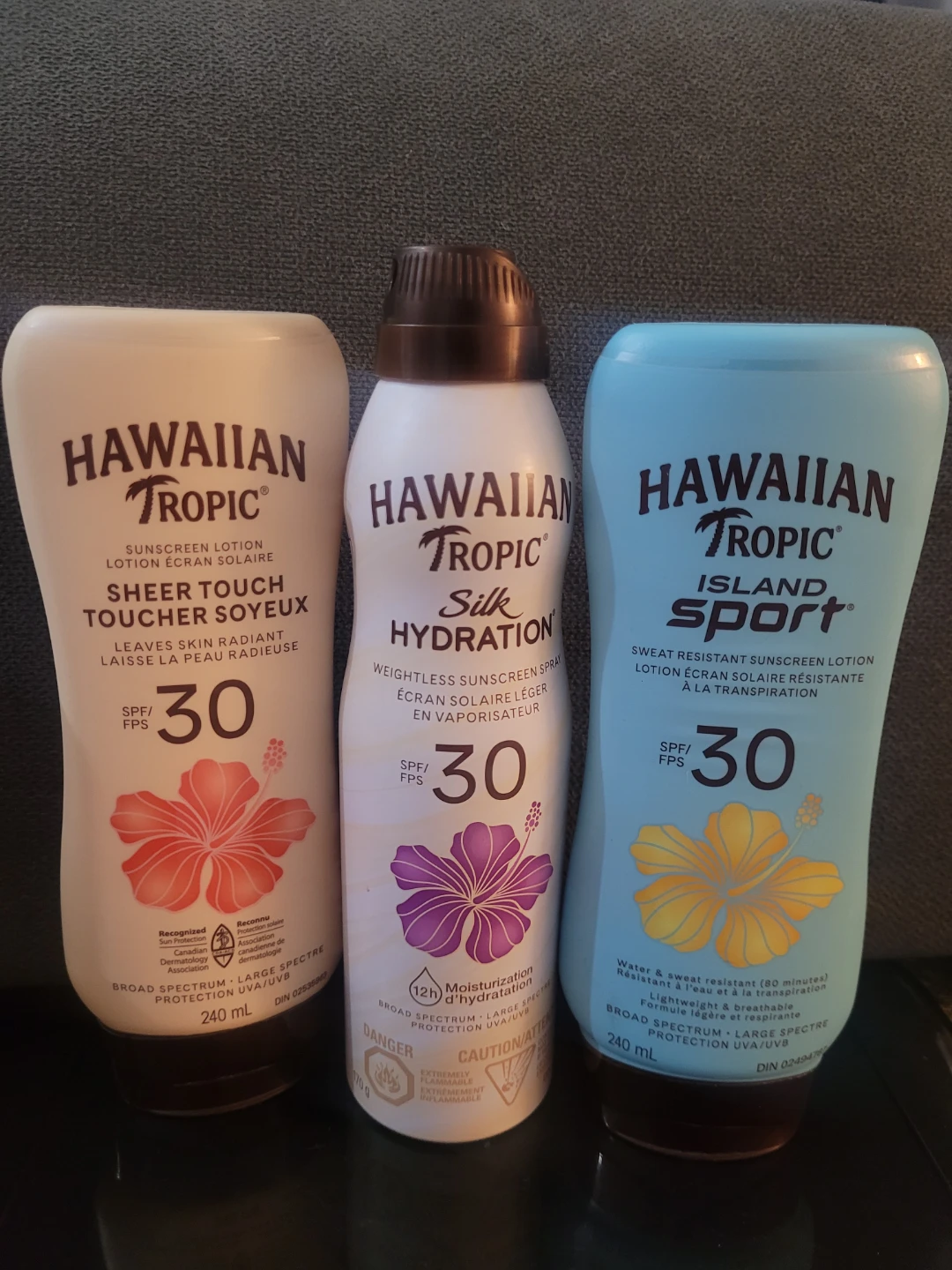 Hawaiian Tropic Sunscreen Lotions & Spray - SPF 30