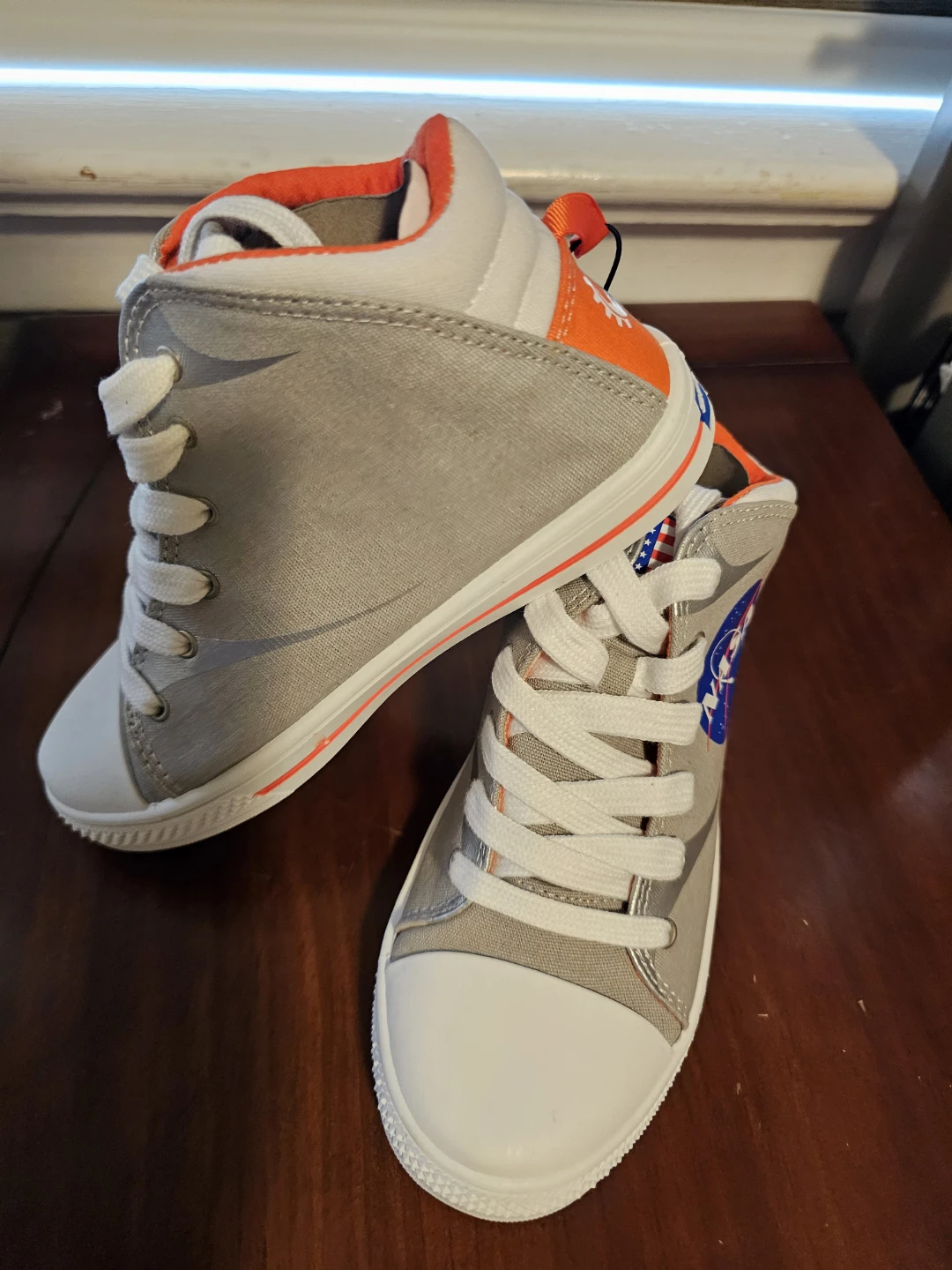NASA Space Canvas High-Top Sneakers - photo 2