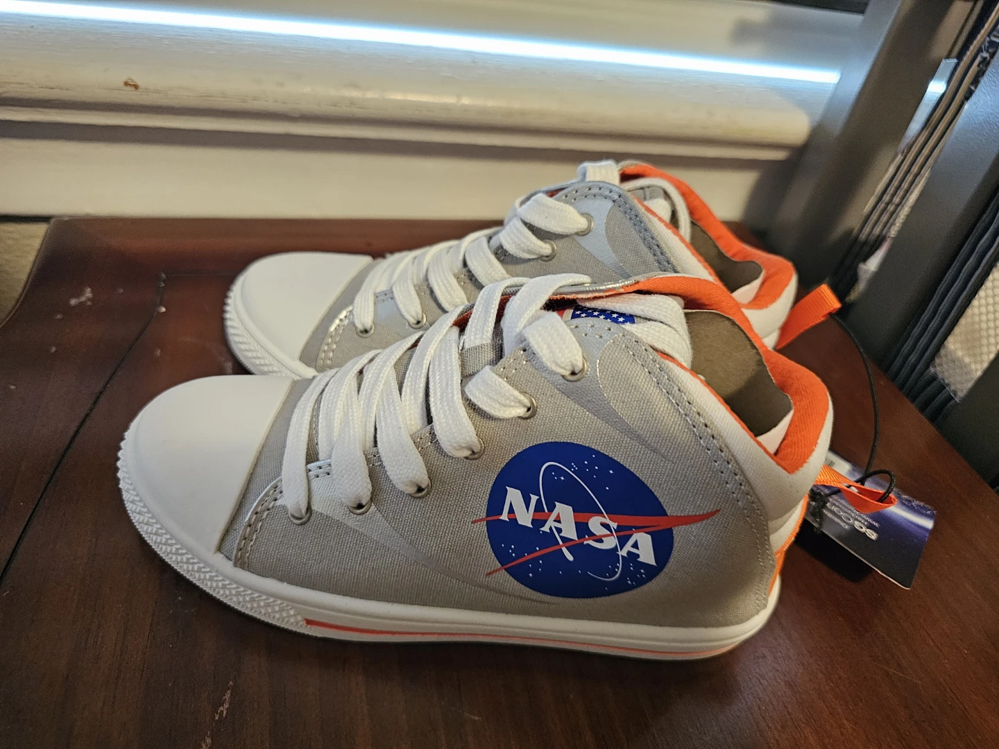 NASA Space Canvas High-Top Sneakers - photo 4
