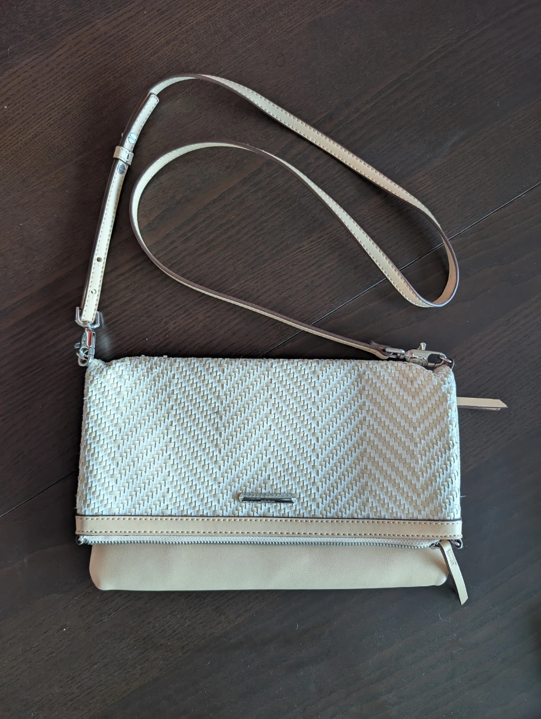 Crossbody Clutch - Cream