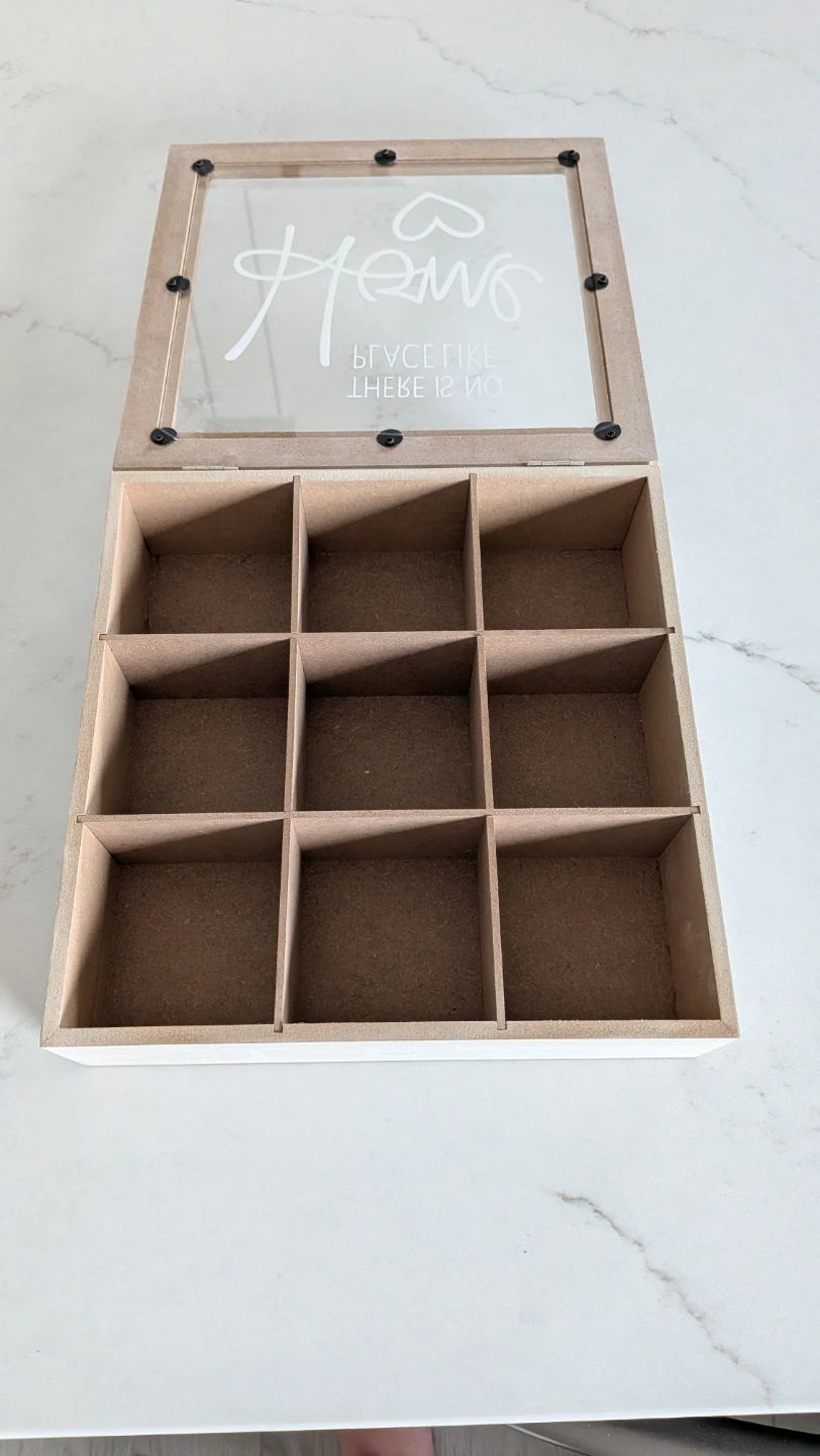Wooden Tea Box Organizer - photo 3