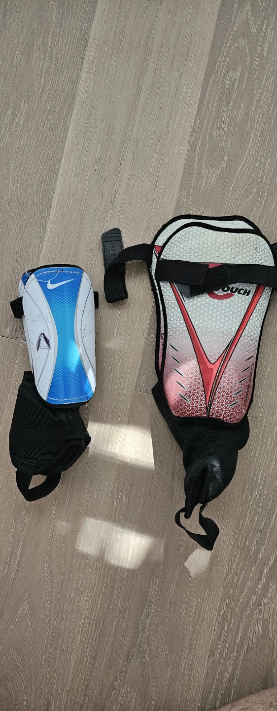 Nike and Adidas Shin Guards