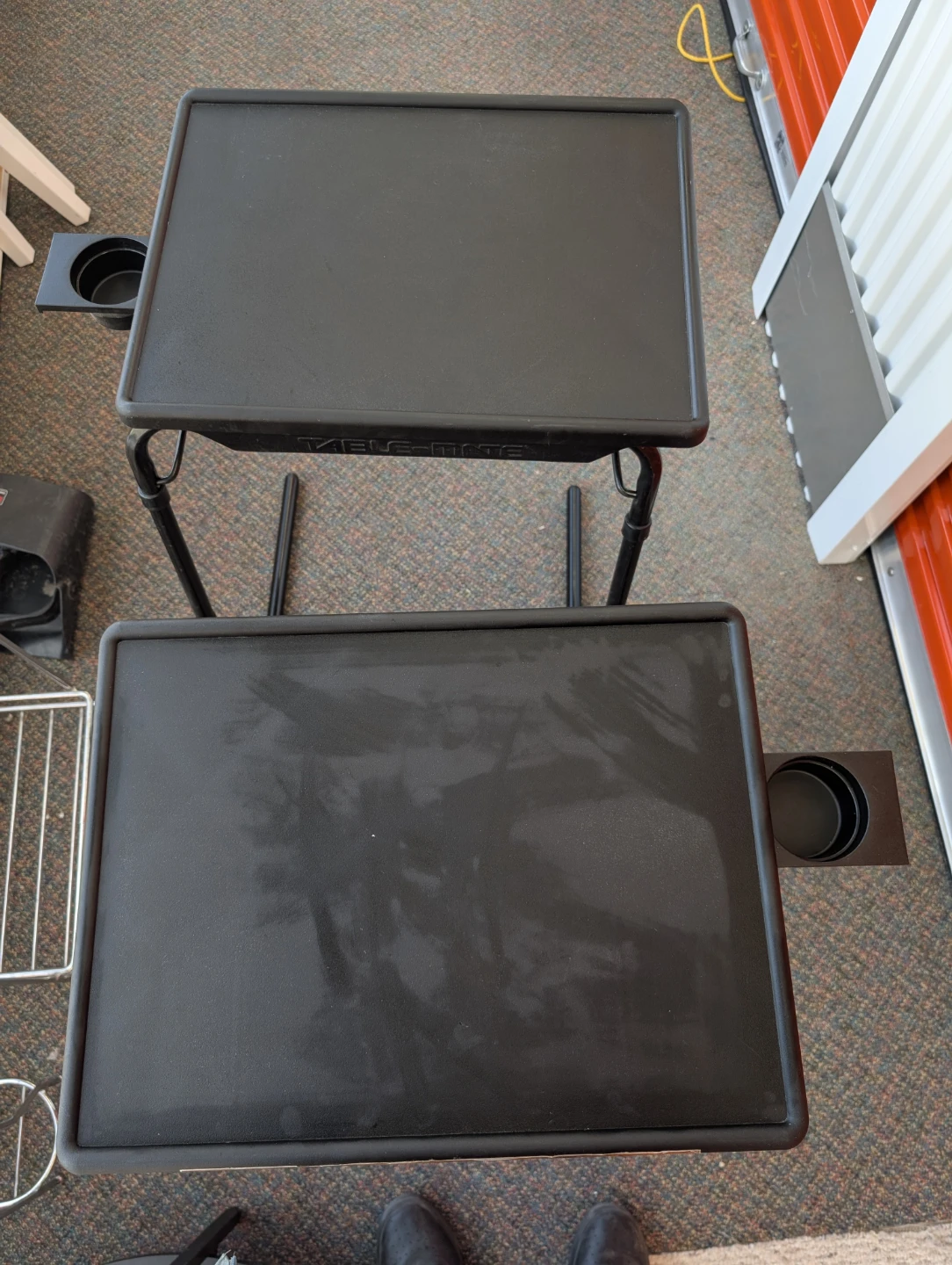 Table-Mate Adjustable Folding Tray Table