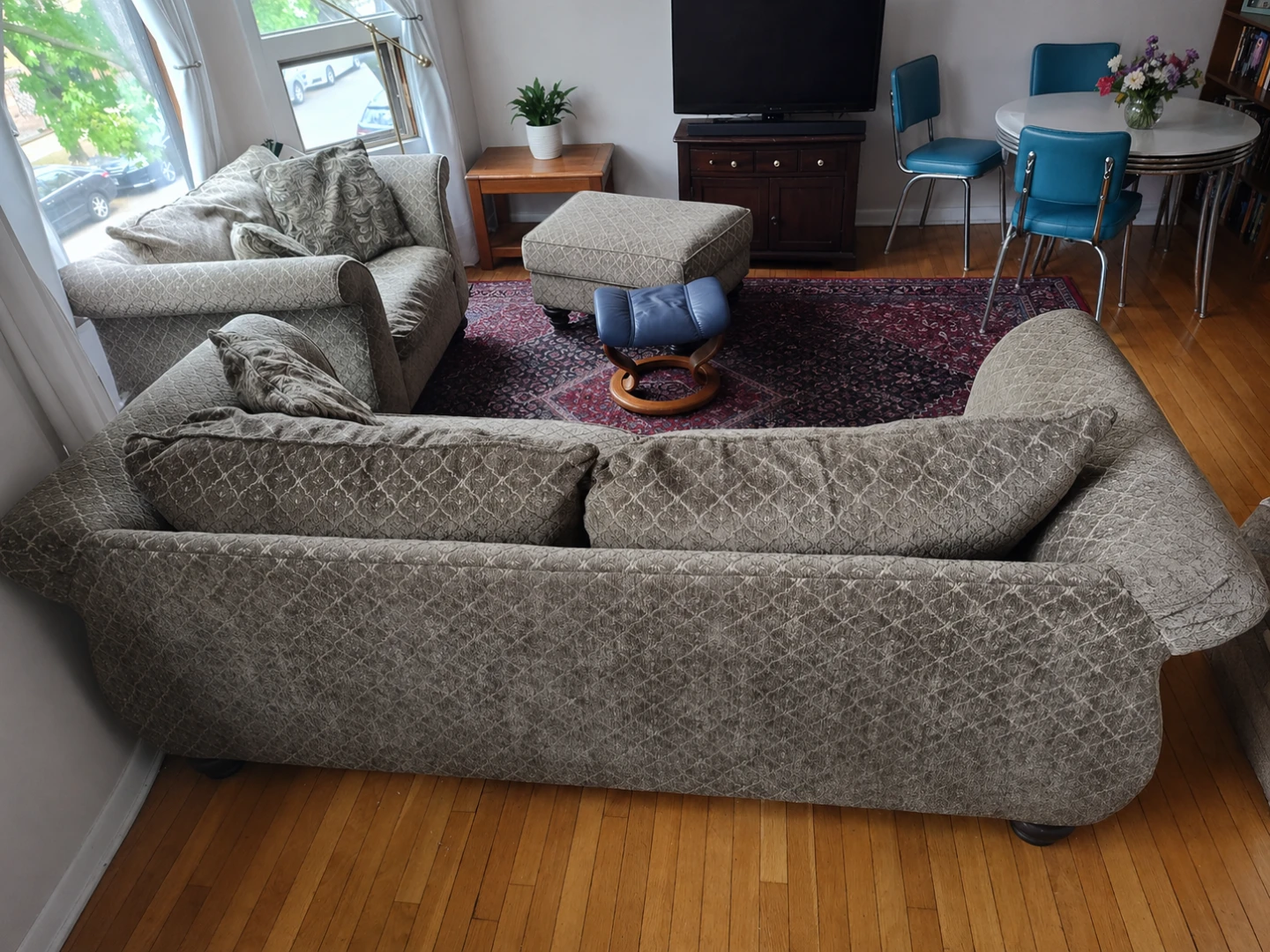 Designer Sofa and Loveseat Set - photo 3
