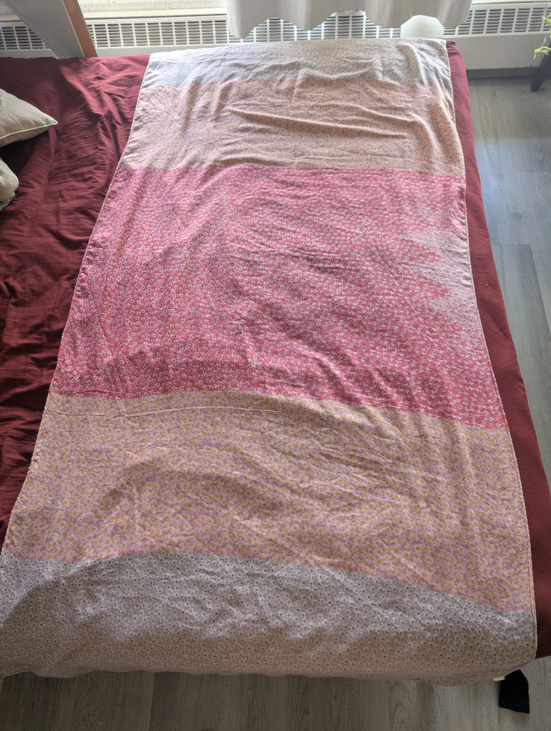 Pink Floral Fabric