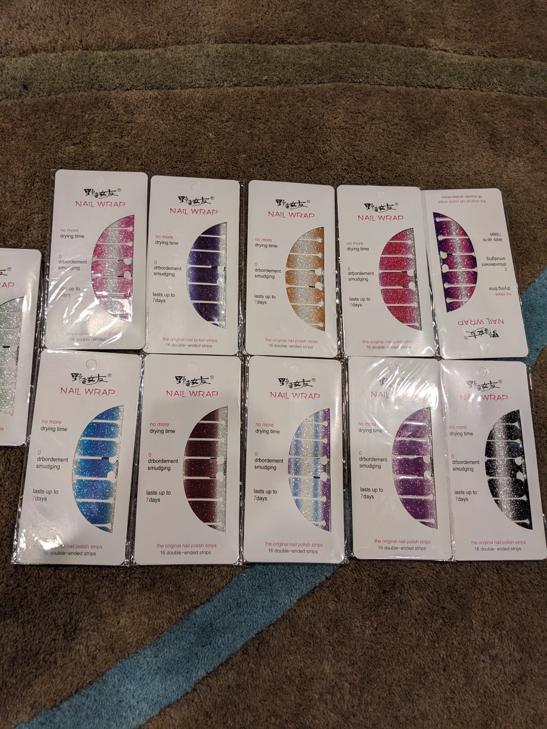Nail Wrap Strips (11 Packs)