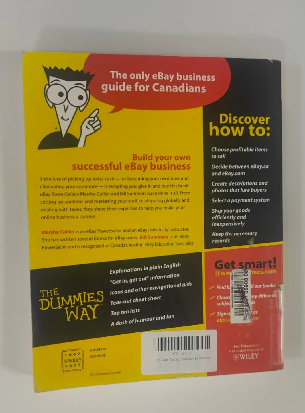 Starting an eBay Business For Canadians For Dummies Book - photo 3