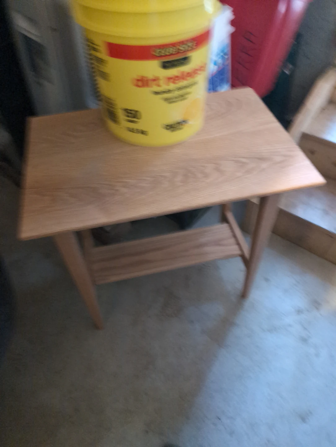 Light Wood Side Table