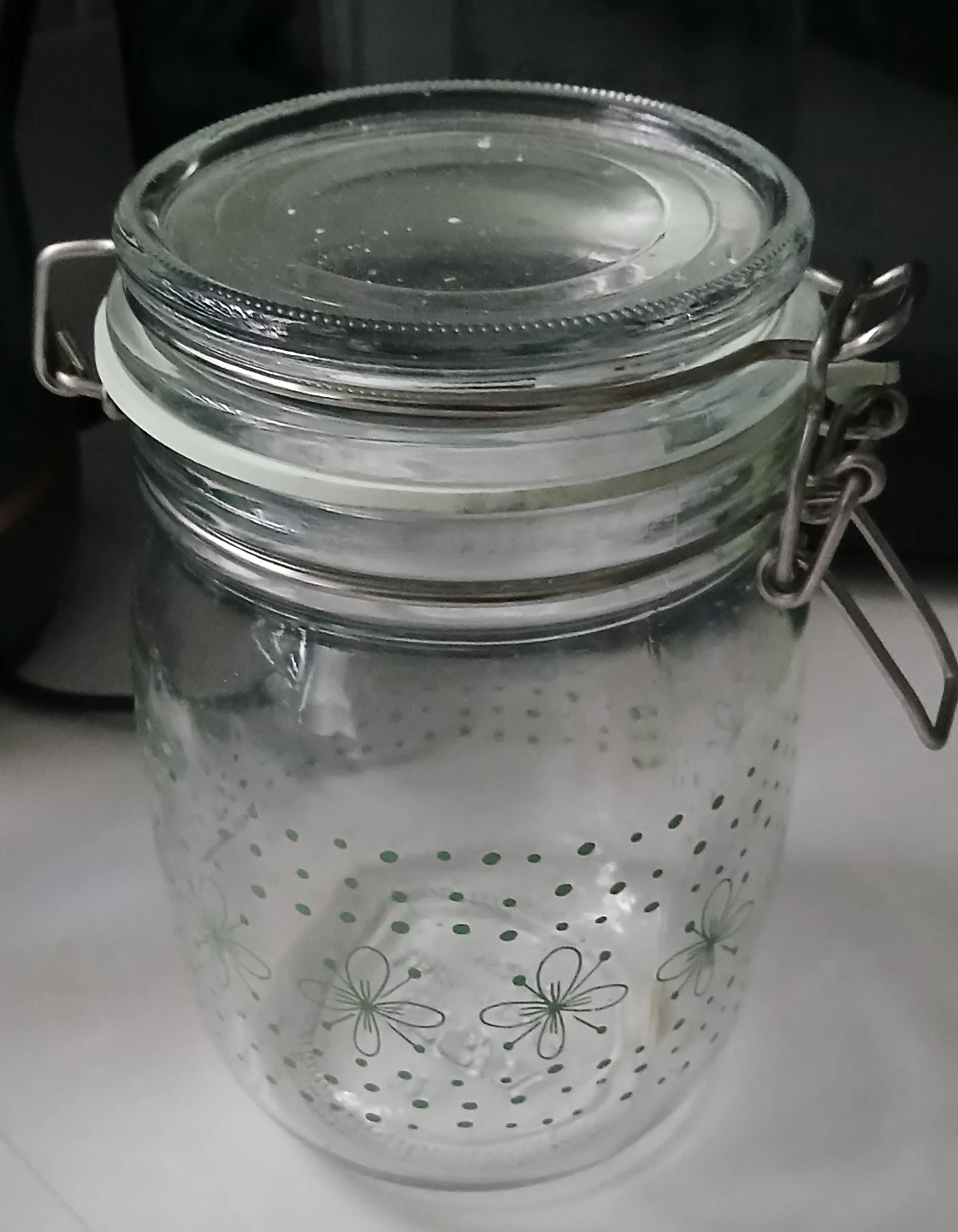 Glass Storage Jar with Lid