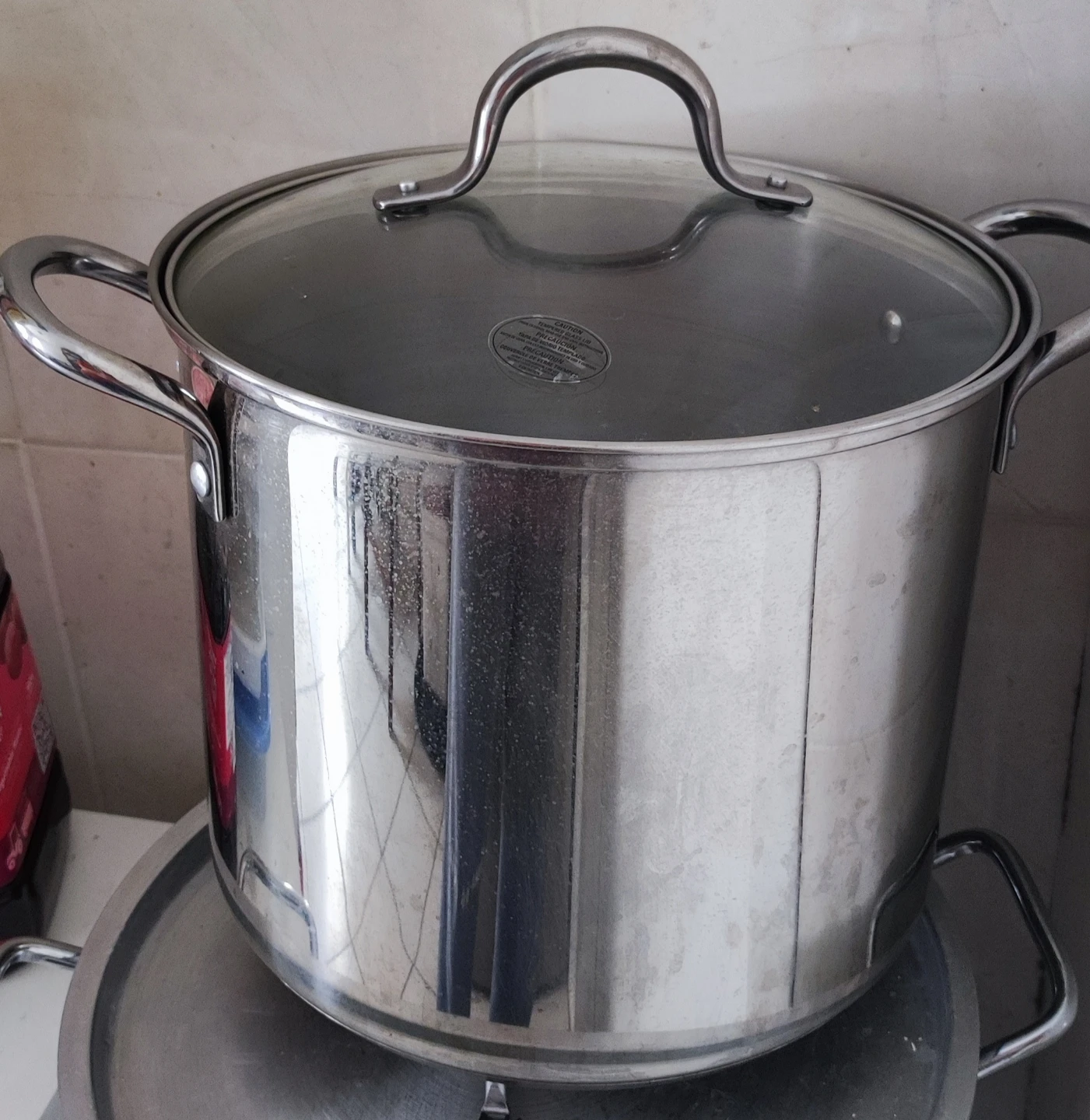 Tramontina stainless steel stock pot 12qt - photo 2