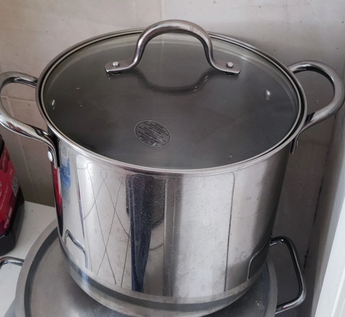Tramontina stainless steel stock pot 12qt - photo 3
