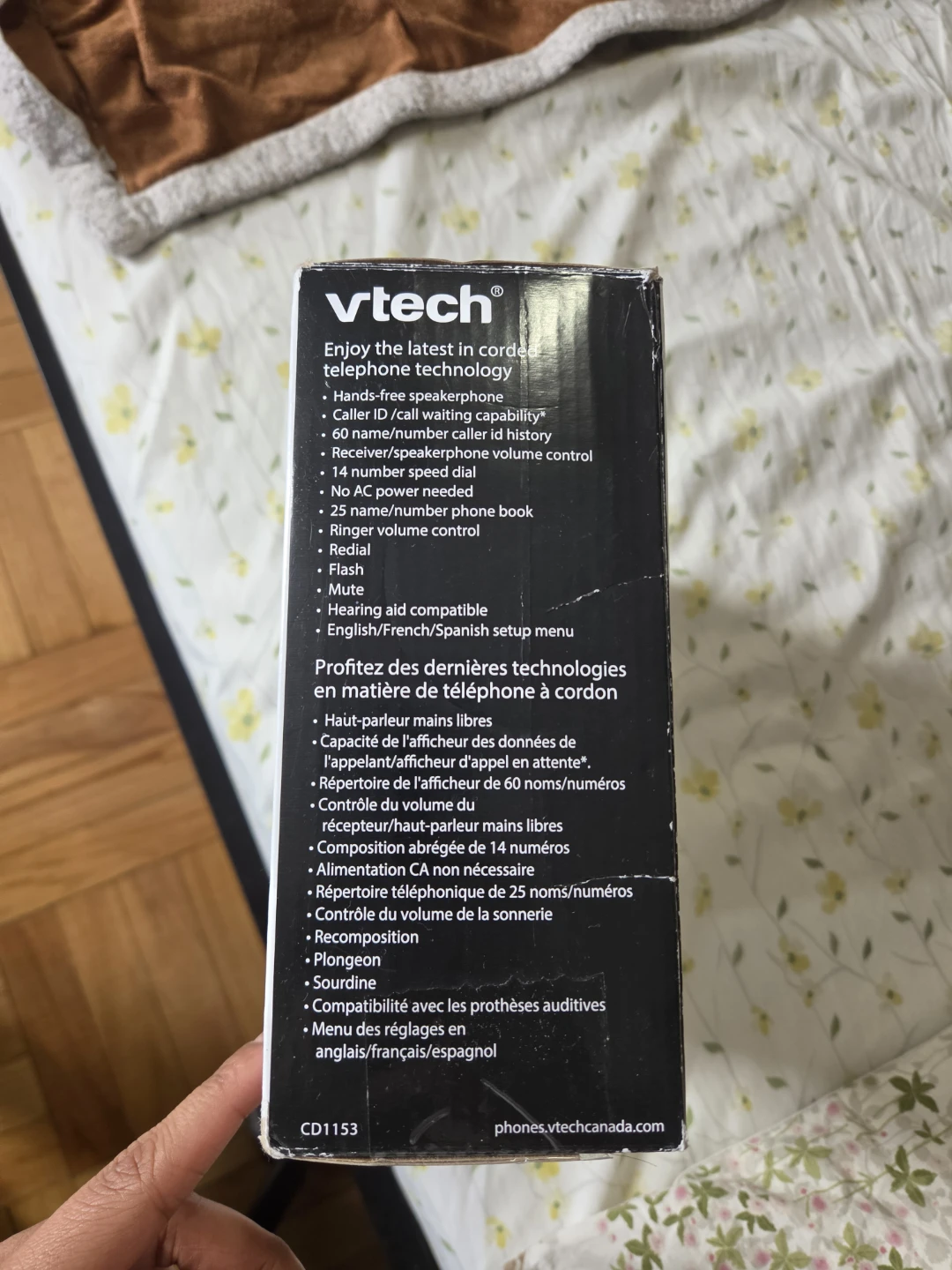 VTech Corded Speakerphone with Caller ID - photo 2