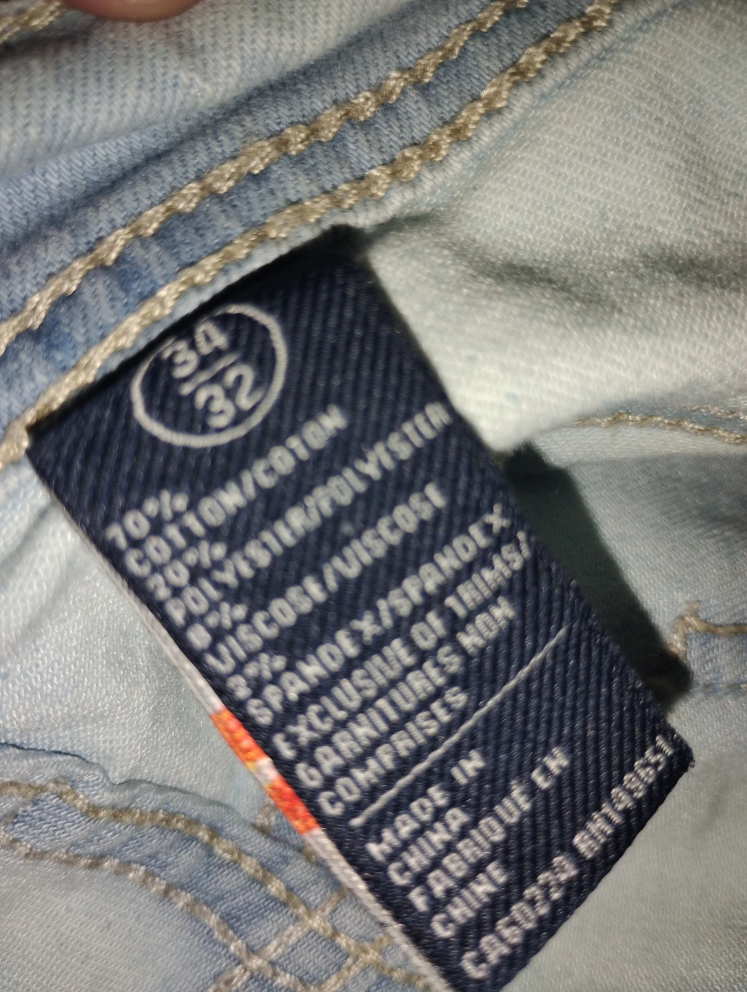 Buffalo David Bitton Men's Jeans 34x32 Light Wash Distressed - photo 4