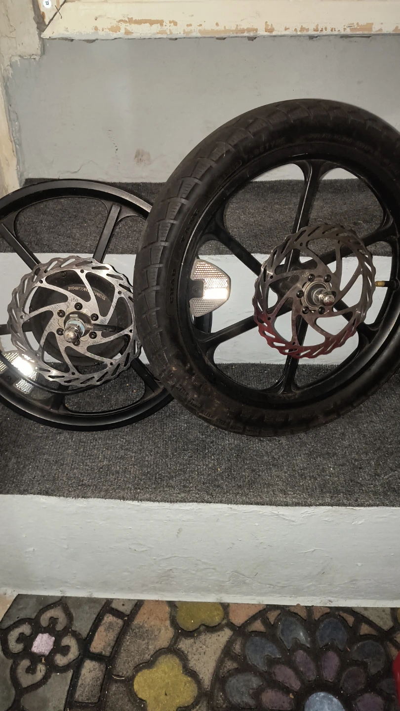 Electric Bike Wheels with Disc Brakes