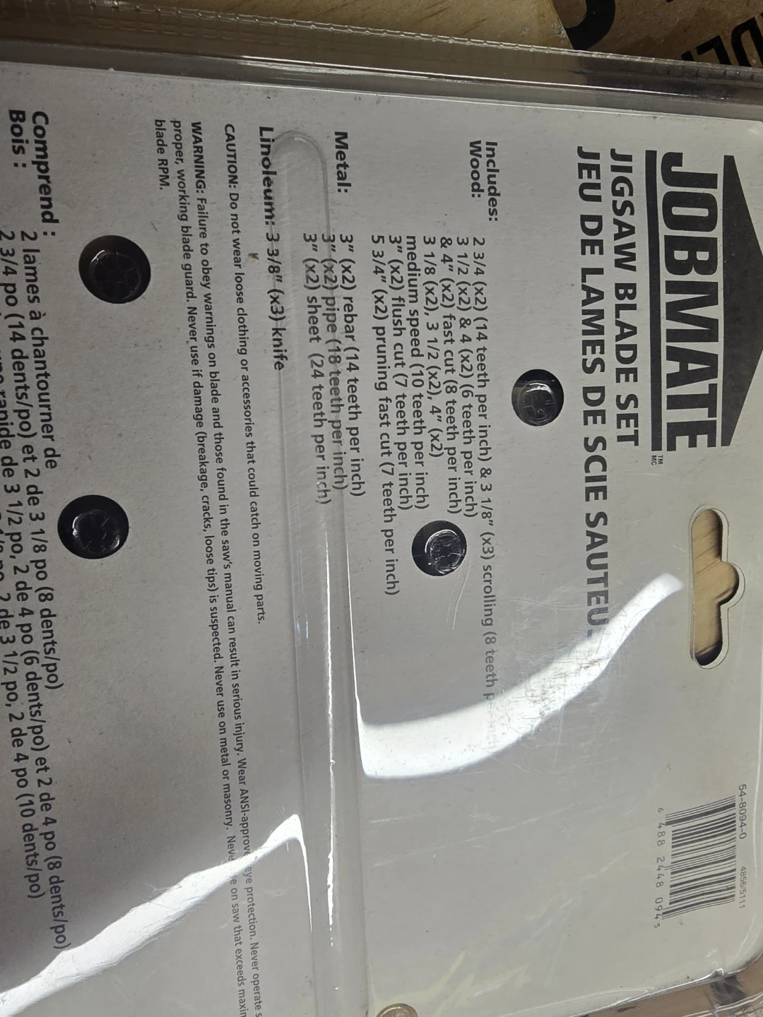 30 piece jigsaw blade kit - photo 2