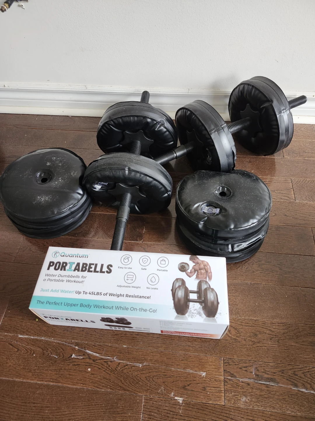 Quantum Portabells Water Dumbbells