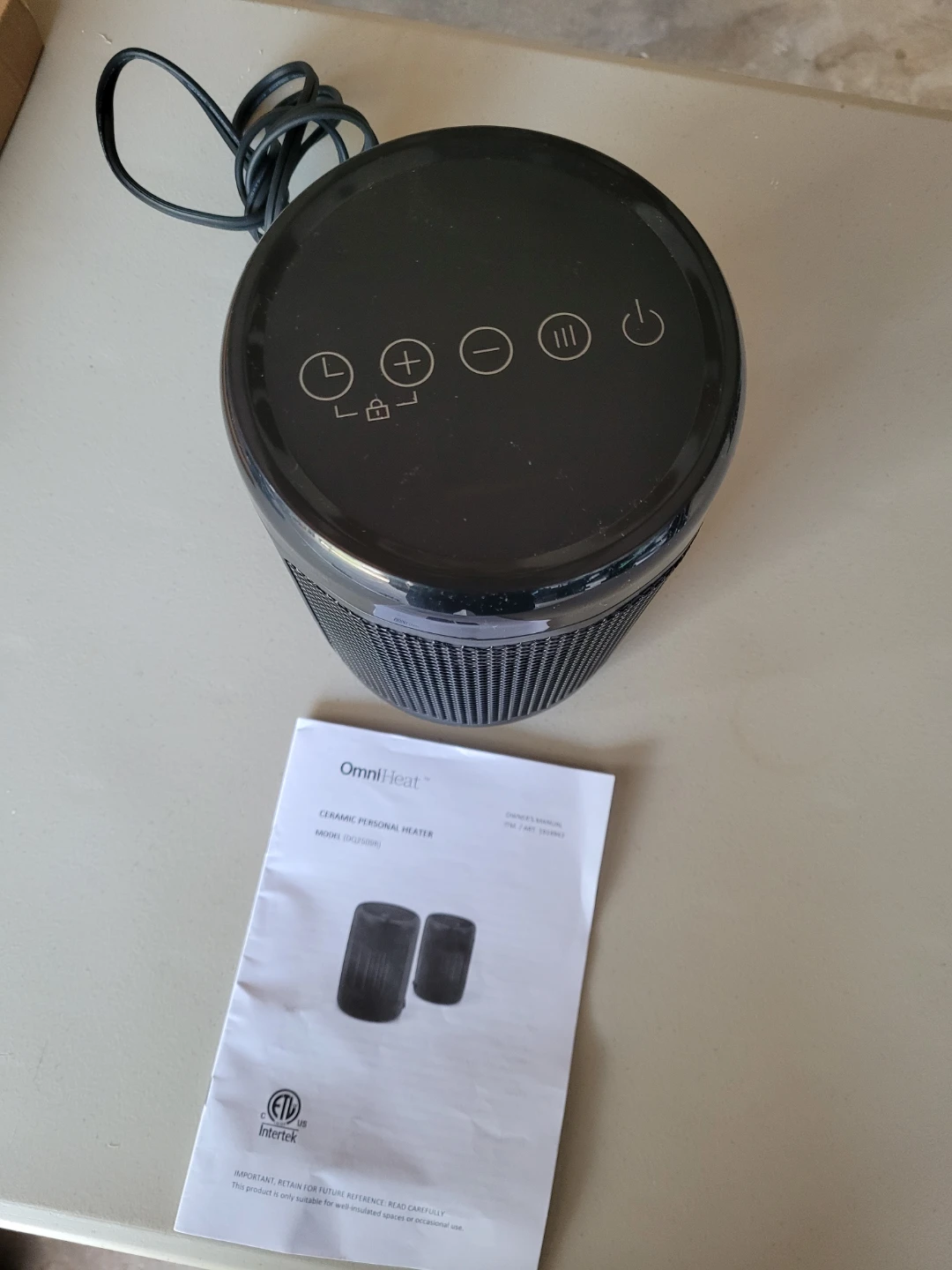 OmniHeat Digital Ceramic Personal Heater - photo 3