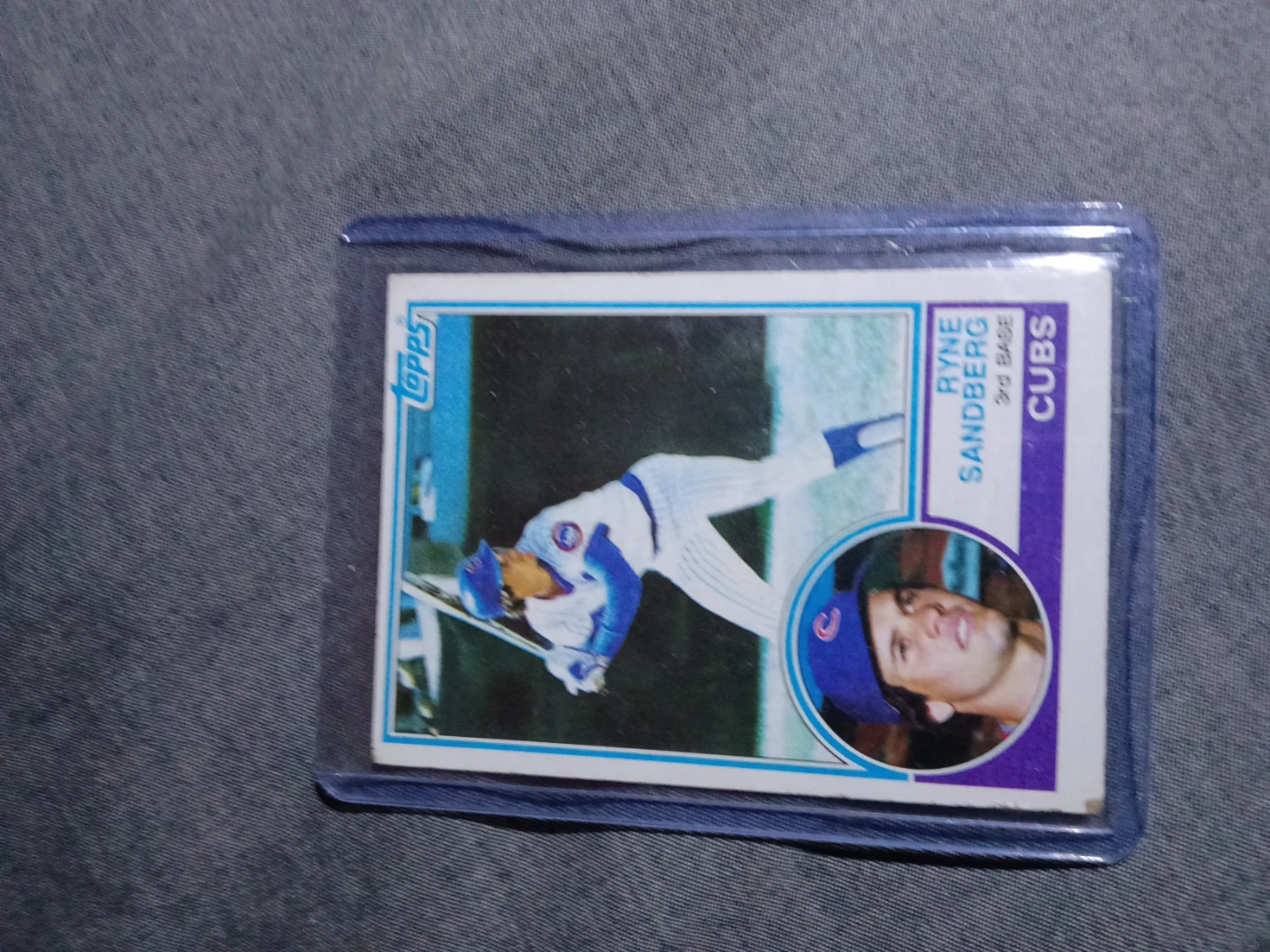 1983 Topps Ryne Sandberg Baseball Card